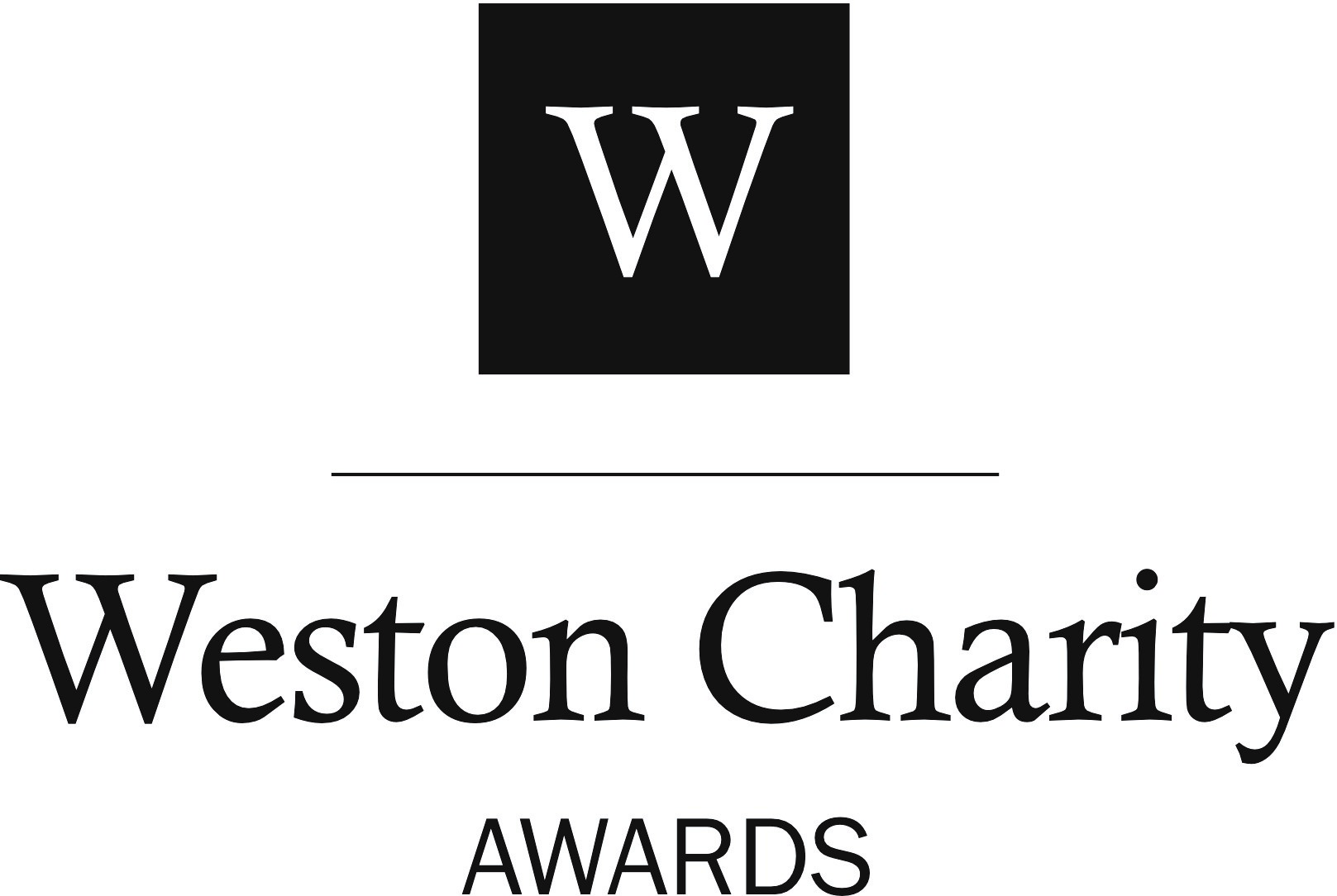 Weston Charity Awards Logo in black