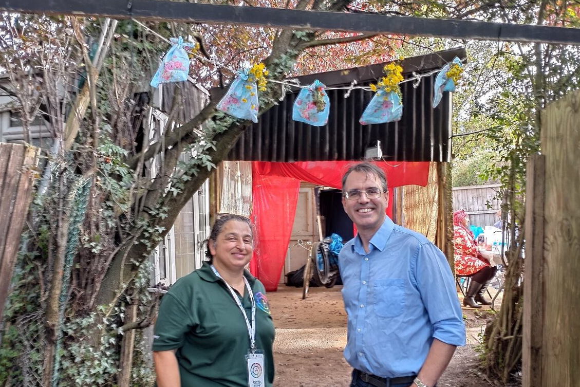 Pilotlight Partner Charity_Ways for Wellbeing UK_two people smiling at the camera