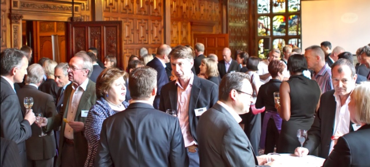 Groups of delegates at Pilotlight's conference