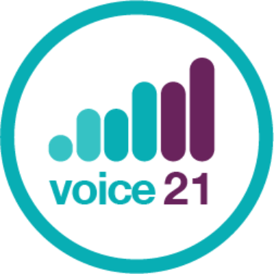 Voice 21 logo